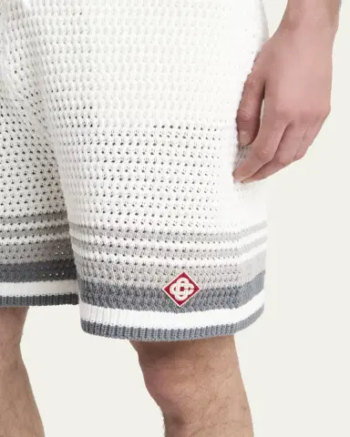 Casablanca Men's Drawstring Crochet Shorts | Thumbnail 5 Casablanca Men's Drawstring Crochet Shorts | Thumbnail 5