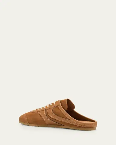 Dries Van Noten Suede Sneaker Mules | Thumbnail 4 Dries Van Noten Suede Sneaker Mules | Thumbnail 4