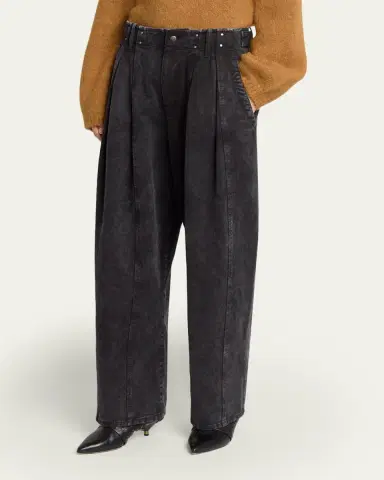 Isabel Marant Ireme Studded Denim Trousers | Thumbnail 4 Isabel Marant Ireme Studded Denim Trousers | Thumbnail 4