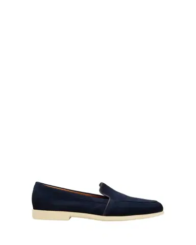 Santoni Suede Loafers | Thumbnail 1 Santoni Suede Loafers | Thumbnail 1