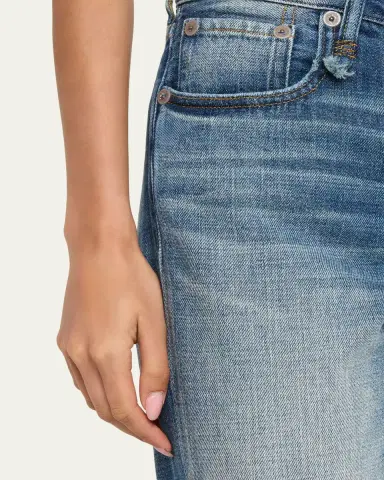 R13 Joan Cropped Flare Jeans | Thumbnail 5 R13 Joan Cropped Flare Jeans | Thumbnail 5