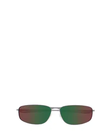 Balenciaga Men's BB0494SA-005 Metal and Nylon Rectangle Sunglasses | Thumbnail 1 Balenciaga Men's BB0494SA-005 Metal and Nylon Rectangle Sunglasses | Thumbnail 1