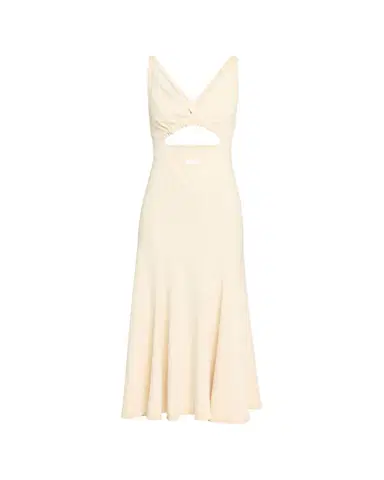 Rabanne Plunging Strappy Cutout Midi Tank Dress | Thumbnail 1 Rabanne Plunging Strappy Cutout Midi Tank Dress | Thumbnail 1