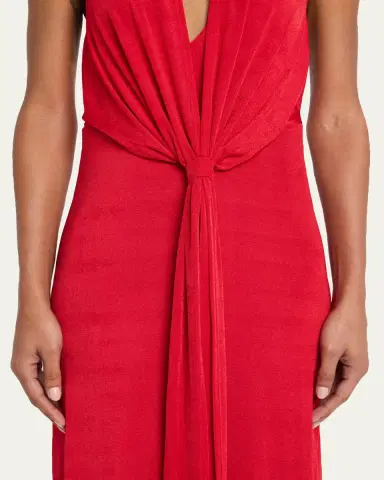 SEROYA Kayla Draped Jersey Maxi Dress | Thumbnail 5 SEROYA Kayla Draped Jersey Maxi Dress | Thumbnail 5