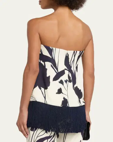 Cara Cara Benita Strapless Fringe Top | Thumbnail 3 Cara Cara Benita Strapless Fringe Top | Thumbnail 3