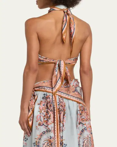 Zimmermann Aster Scarf Top | Thumbnail 3 Zimmermann Aster Scarf Top | Thumbnail 3