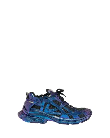 Balenciaga Men's Runner Iridescent Low-Top Sneakers | Thumbnail 1 Balenciaga Men's Runner Iridescent Low-Top Sneakers | Thumbnail 1