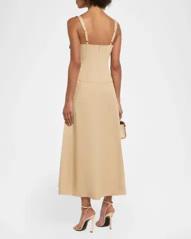 Cinq a Sept Lucil Midi Dress | Thumbnail 3 Cinq a Sept Lucil Midi Dress | Thumbnail 3