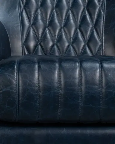 Sarreid Bugatti Leather Swivel Chair | Thumbnail 4 Sarreid Bugatti Leather Swivel Chair | Thumbnail 4