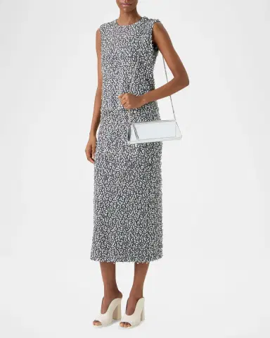 Akris Echo Sequined Sleeveless Blouse | Thumbnail 2 Akris Echo Sequined Sleeveless Blouse | Thumbnail 2