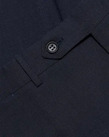 Canali Men's Wool Stretch Straight-Leg Trousers | Thumbnail 6 Canali Men's Wool Stretch Straight-Leg Trousers | Thumbnail 6