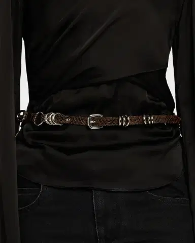 Isabel Marant Bolton Metal-Embellished Leather Belt | Thumbnail 2 Isabel Marant Bolton Metal-Embellished Leather Belt | Thumbnail 2