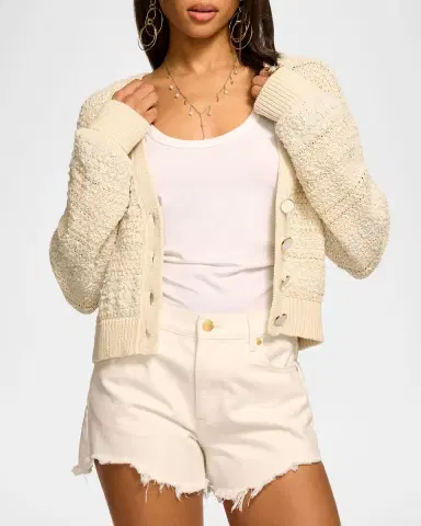 Ramy Brook Carly V-Neck Cardigan | Thumbnail 4 Ramy Brook Carly V-Neck Cardigan | Thumbnail 4
