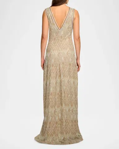 Ramy Brook Reese Diamond Knit Maxi Dress | Thumbnail 3 Ramy Brook Reese Diamond Knit Maxi Dress | Thumbnail 3
