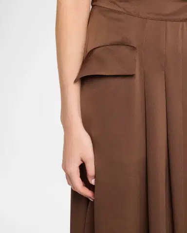 Ramy Brook Zella Pleated Satin Maxi Skirt | Thumbnail 5 Ramy Brook Zella Pleated Satin Maxi Skirt | Thumbnail 5