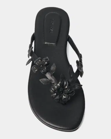 SIMKHAI Willow Leather Thong Sandals | Thumbnail 3 SIMKHAI Willow Leather Thong Sandals | Thumbnail 3