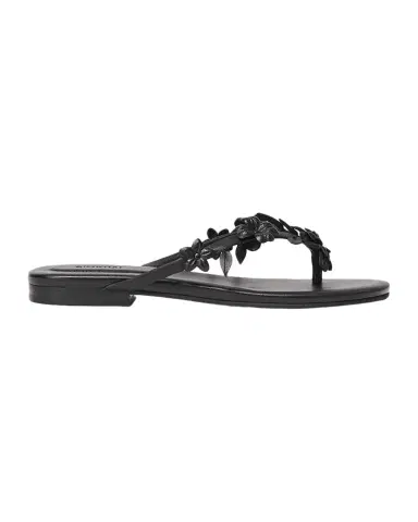 SIMKHAI Willow Leather Thong Sandals | Thumbnail 1 SIMKHAI Willow Leather Thong Sandals | Thumbnail 1