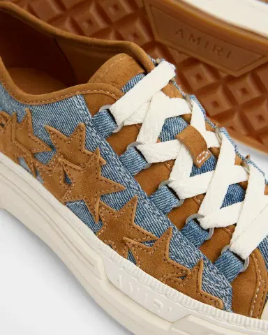 AMIRI Denim Stars Court Sneakers | Thumbnail 2 AMIRI Denim Stars Court Sneakers | Thumbnail 2