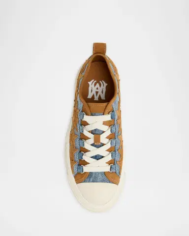 AMIRI Denim Stars Court Sneakers | Thumbnail 3 AMIRI Denim Stars Court Sneakers | Thumbnail 3