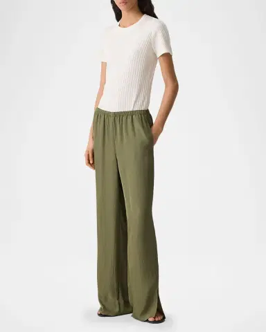 Theory Slit Pull-On Pants | Thumbnail 2 Theory Slit Pull-On Pants | Thumbnail 2