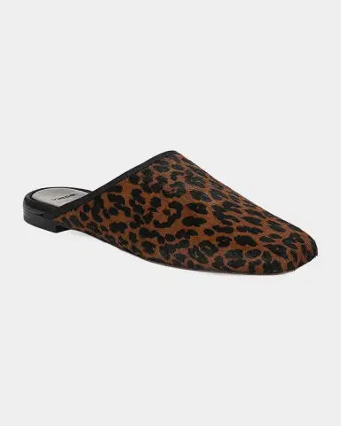 Vince Dakota Leopard Calf Hair Mules | Thumbnail 2 Vince Dakota Leopard Calf Hair Mules | Thumbnail 2