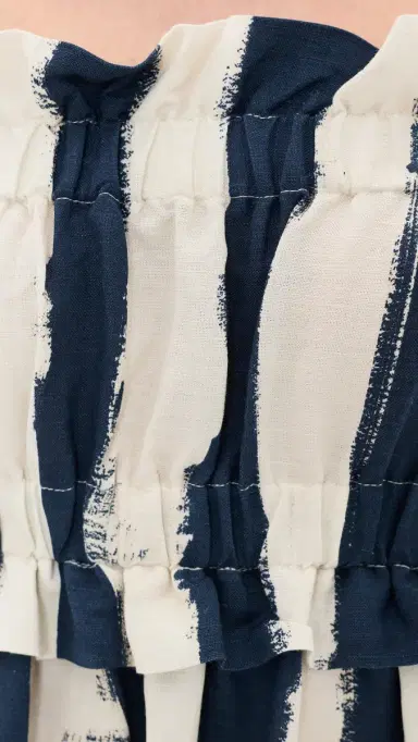 Hunter Bell Larkin Dress Lighthouse Stripe Navy | Thumbnail 6 Hunter Bell Larkin Dress Lighthouse Stripe Navy | Thumbnail 6