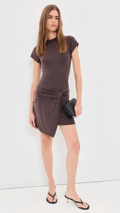 AGOLDE Kerri Mini Dress Plum | Thumbnail 5 AGOLDE Kerri Mini Dress Plum | Thumbnail 5