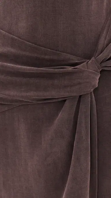 AGOLDE Kerri Mini Dress Plum | Thumbnail 6 AGOLDE Kerri Mini Dress Plum | Thumbnail 6
