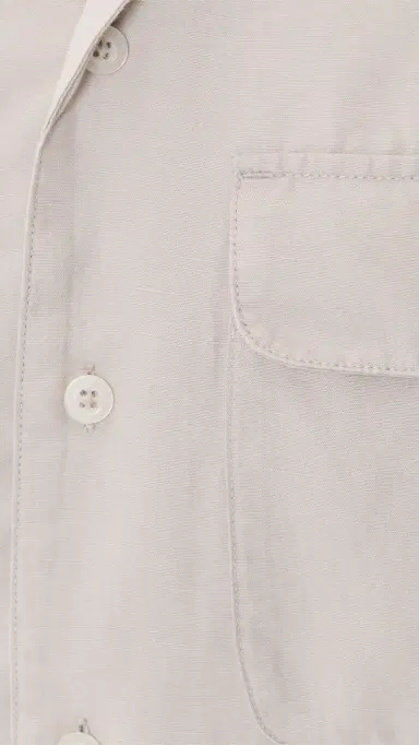 Madewell Short Sleeve Tencel Shirt Form Grey | Thumbnail 6 Madewell Short Sleeve Tencel Shirt Form Grey | Thumbnail 6