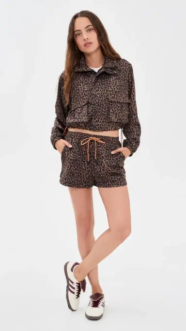 The Upside Ludlow Lucky Run Shorts Leopard | Thumbnail 5 The Upside Ludlow Lucky Run Shorts Leopard | Thumbnail 5