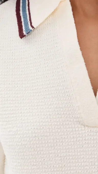 Veronica Beard Jean Quinelle Knit Polo | Thumbnail 6 Veronica Beard Jean Quinelle Knit Polo | Thumbnail 6