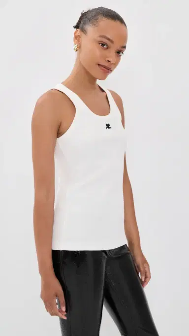 Courrèges 90's Rib Tank Top | Thumbnail 4 Courrèges 90's Rib Tank Top | Thumbnail 4