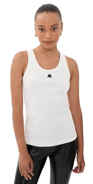 Courrèges 90's Rib Tank Top | Thumbnail 1 Courrèges 90's Rib Tank Top | Thumbnail 1