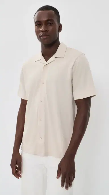 Rhone Palms Camp Shirt Bone | Thumbnail 2 Rhone Palms Camp Shirt Bone | Thumbnail 2