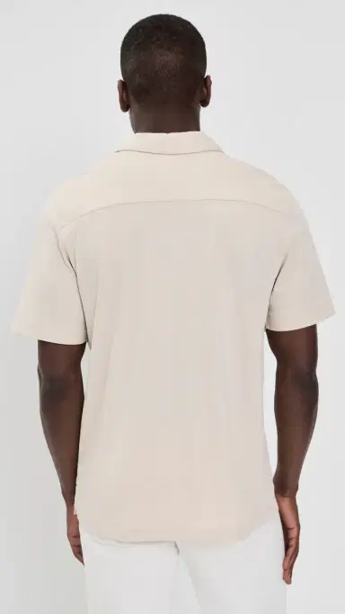 Rhone Palms Camp Shirt Bone | Thumbnail 3 Rhone Palms Camp Shirt Bone | Thumbnail 3