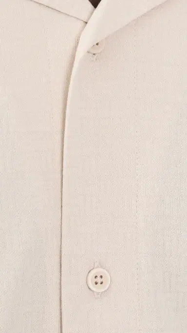 Rhone Palms Camp Shirt Bone | Thumbnail 6 Rhone Palms Camp Shirt Bone | Thumbnail 6