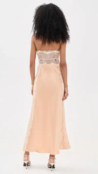 LoveShackFancy Shia Dress Pale Gold | Thumbnail 3 LoveShackFancy Shia Dress Pale Gold | Thumbnail 3