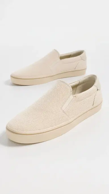 Vince Salinas Slip On Sneakers Natural 8 | Thumbnail 4 Vince Salinas Slip On Sneakers Natural 8 | Thumbnail 4