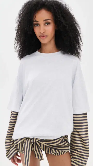 Lioness Bottega Shirt Beige tripe | Thumbnail 2 Lioness Bottega Shirt Beige tripe | Thumbnail 2