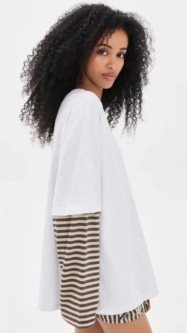 Lioness Bottega Shirt Beige tripe | Thumbnail 4 Lioness Bottega Shirt Beige tripe | Thumbnail 4