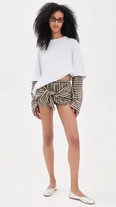 Lioness Bottega Shirt Beige tripe | Thumbnail 5 Lioness Bottega Shirt Beige tripe | Thumbnail 5