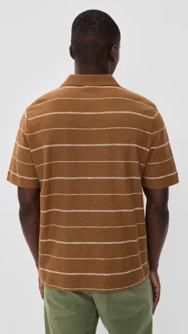 PS Paul Smith Casual Fit Polo Shirt Dark Brown | Thumbnail 3 PS Paul Smith Casual Fit Polo Shirt Dark Brown | Thumbnail 3