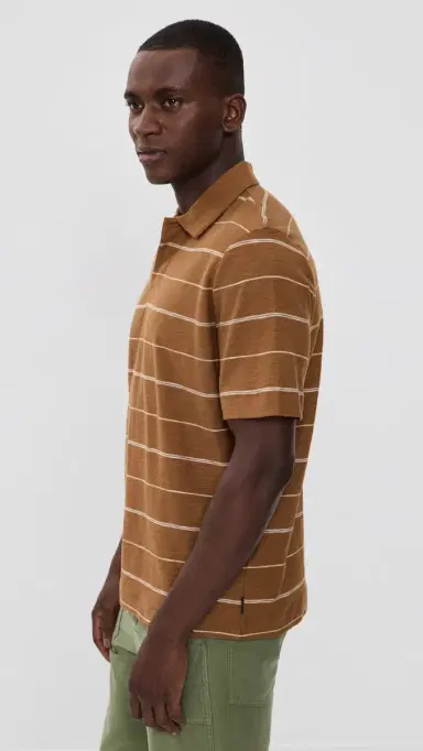 PS Paul Smith Casual Fit Polo Shirt Dark Brown | Thumbnail 4 PS Paul Smith Casual Fit Polo Shirt Dark Brown | Thumbnail 4