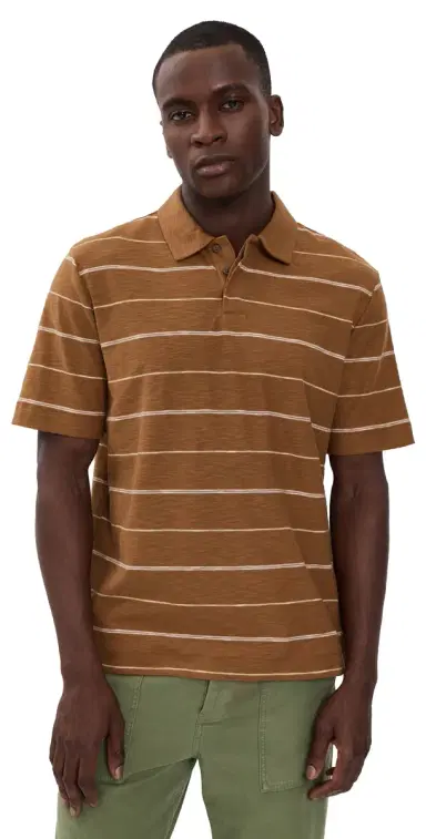 PS Paul Smith Casual Fit Polo Shirt Dark Brown | Thumbnail 1 PS Paul Smith Casual Fit Polo Shirt Dark Brown | Thumbnail 1