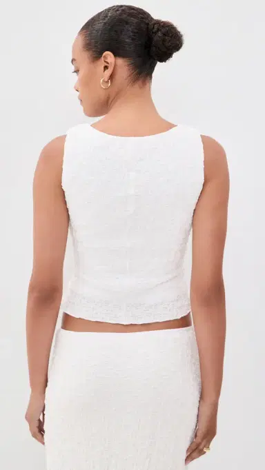Lisa Says Gah ummer Top White | Thumbnail 3 Lisa Says Gah ummer Top White | Thumbnail 3