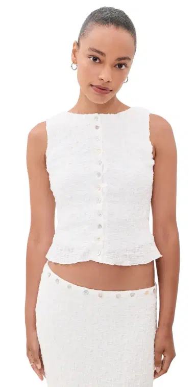 Lisa Says Gah ummer Top White | Thumbnail 1 Lisa Says Gah ummer Top White | Thumbnail 1