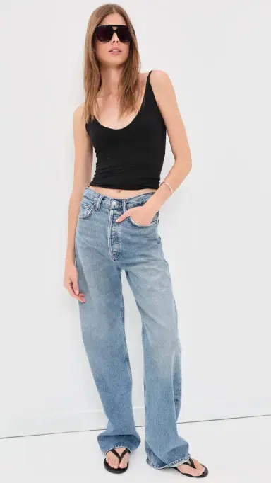 Free People Seamless V Neck Cami Black | Thumbnail 5 Free People Seamless V Neck Cami Black | Thumbnail 5