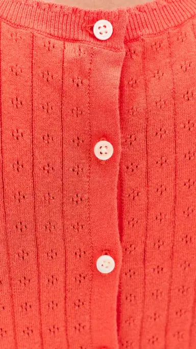 Alex Mill Franny Sweater Top Coral | Thumbnail 6 Alex Mill Franny Sweater Top Coral | Thumbnail 6