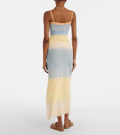SIR. Printed mesh maxi skirt | Thumbnail 3 SIR. Printed mesh maxi skirt | Thumbnail 3