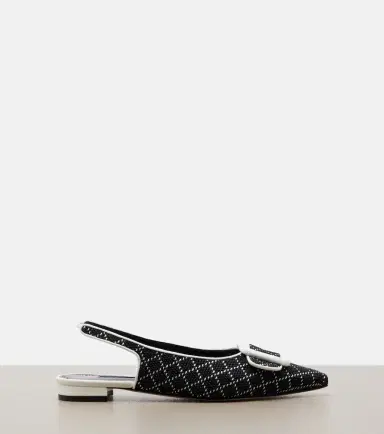 Manolo Blahnik Maylura raffia-effect slingback flats | Thumbnail 4 Manolo Blahnik Maylura raffia-effect slingback flats | Thumbnail 4